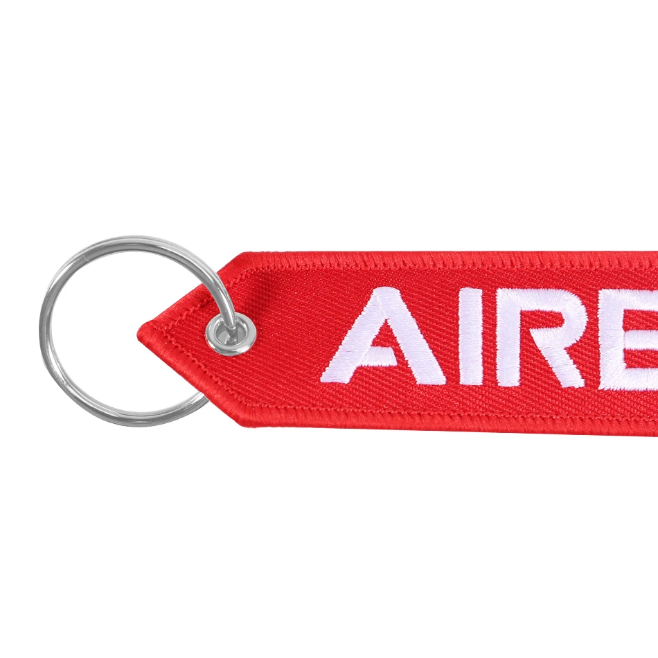 AIRBUS Keychain Phone Straps Double-sided Embroidery A320 Aviation Key Ring Chain for Aviation Gift Strap Lanyard for Mobile (5)