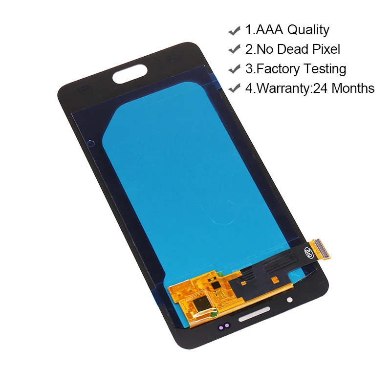 Супер AMOLED lcd для samsung для Galaxy A5 A510 lcd A510M A510FD A5100 A510Y дисплей с сенсорным экраном дигитайзер