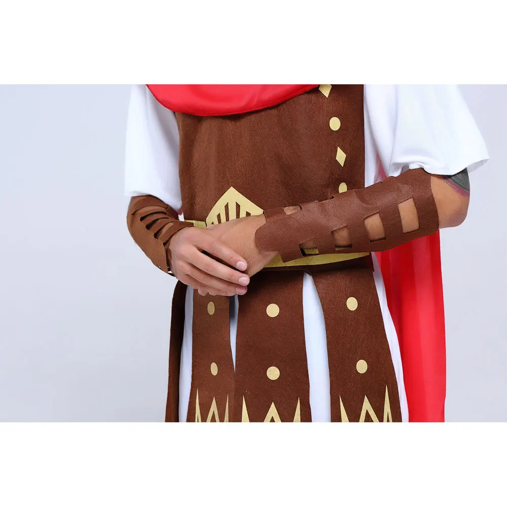 Baratos Umorden Halloween Purim adulto romano antiguo Guerrero griego gladiador traje Caballero Julius disfraces de César para hombres y mujeres par