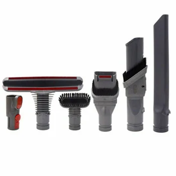 

6pcs Vacuum Cleaner Accessories For Dyson V6 To V7 V8 V10 Vac Plastic Tools Kit Household Cleaning Supplies