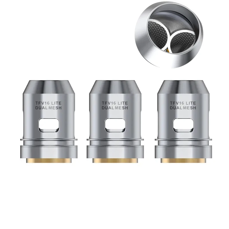 3 шт./упак. SMOK TFV16 Lite катушки Lite конические сетки 0.2ohm Lite Двойной сетки 0.15ohm катушки испаритель головки для TFV16 Lite бак