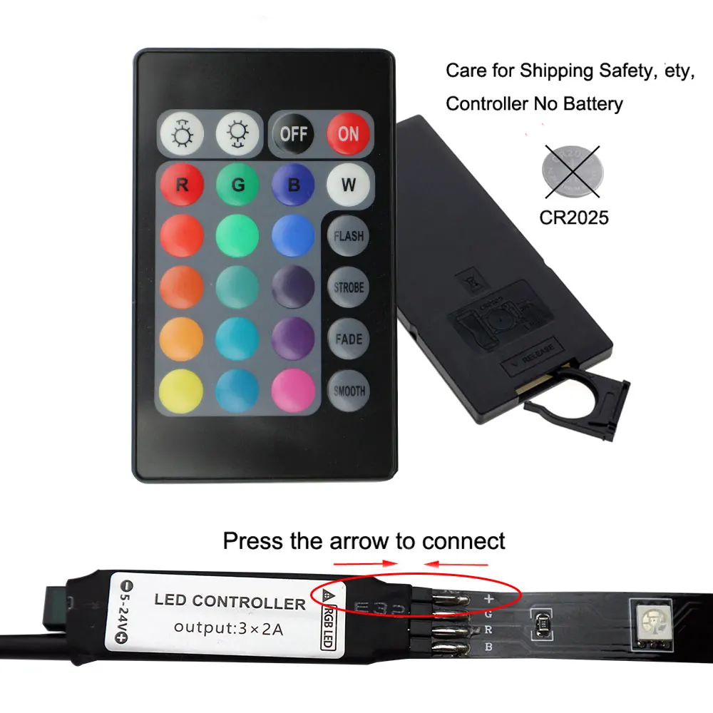 Цветная (RGB) Светодиодный светильник полосы 5V USB лампа 1 м 2 3 4 5 Гибкие светодиодные