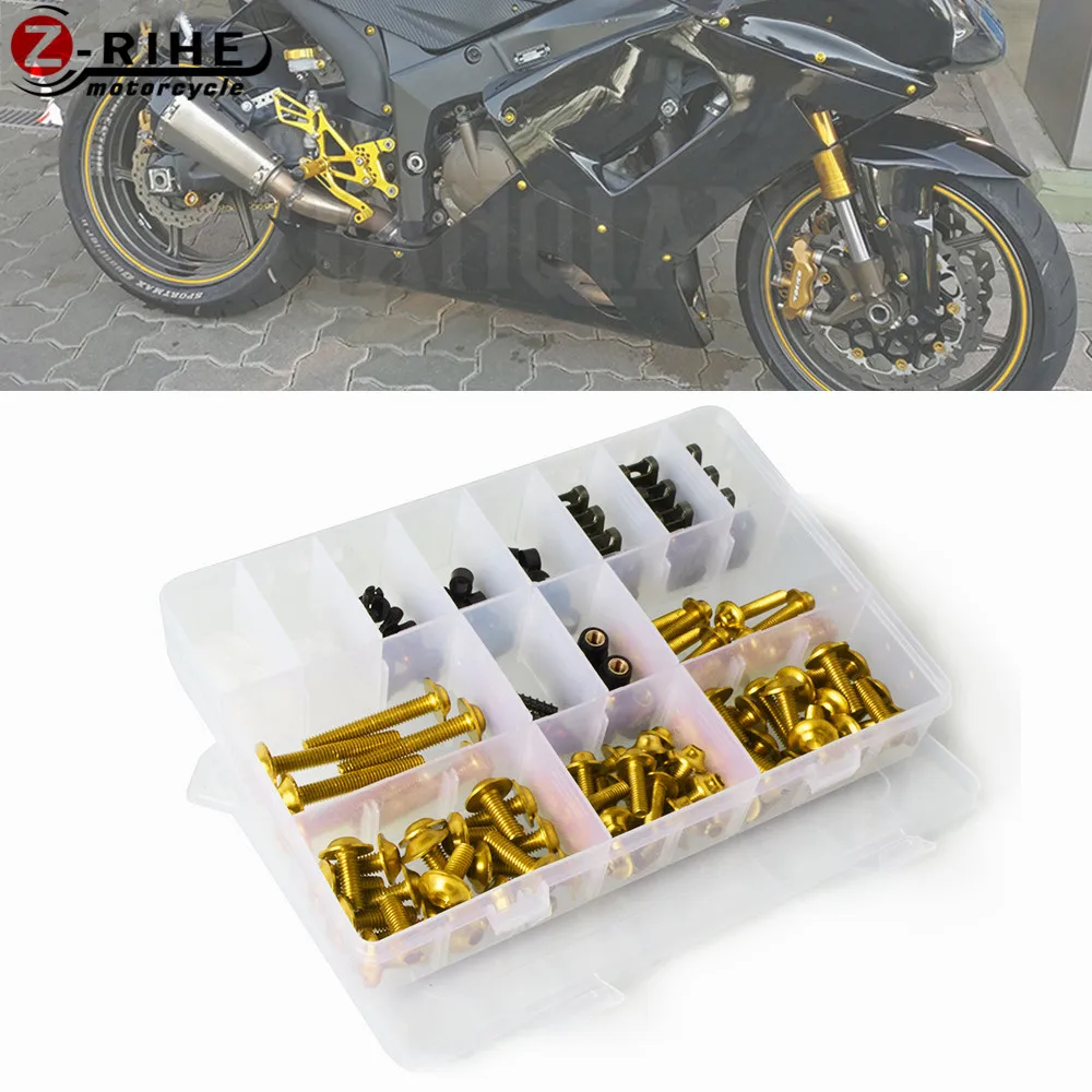 Аксессуары для мотоциклов болт обтекатель фиксация винта honda hornet kawasaki z750 mt 09 cb400