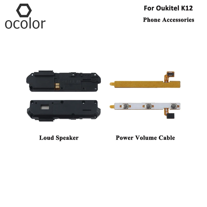 Ocolor для Oukitel K12 громкий динамик в сборе запчасти мощный объемный кабель