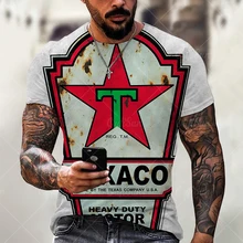 Camiseta con estampado 3D de locomotora para hombre, Camiseta holgada grande, tendencia de moda, novedad en verano 2021