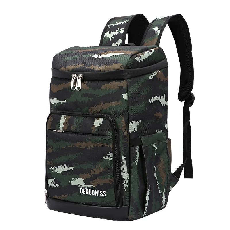 DENUONISS Suitable Picnic Cooler Backpack Thicken Waterproof Large Thermo Bag Refrigerator Fresh Keeping Thermal Insulated Bag
