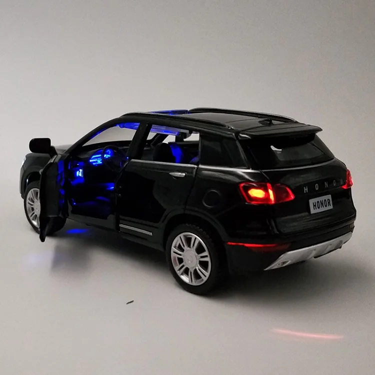 Игрушки для мальчиков 1:32 Haval H6 Coupe семь-от внедорожника модель автомобиля из сплава звук и светильник Модель автомобиля игрушечный автомобиль