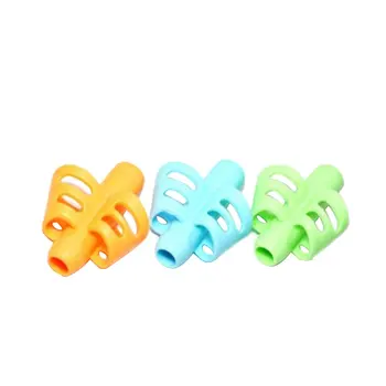 

3 Sets Of Infants Children Hold Pen Double-finger Set Learning Writing Toys Tools Pen Stick Writing Education Stationery