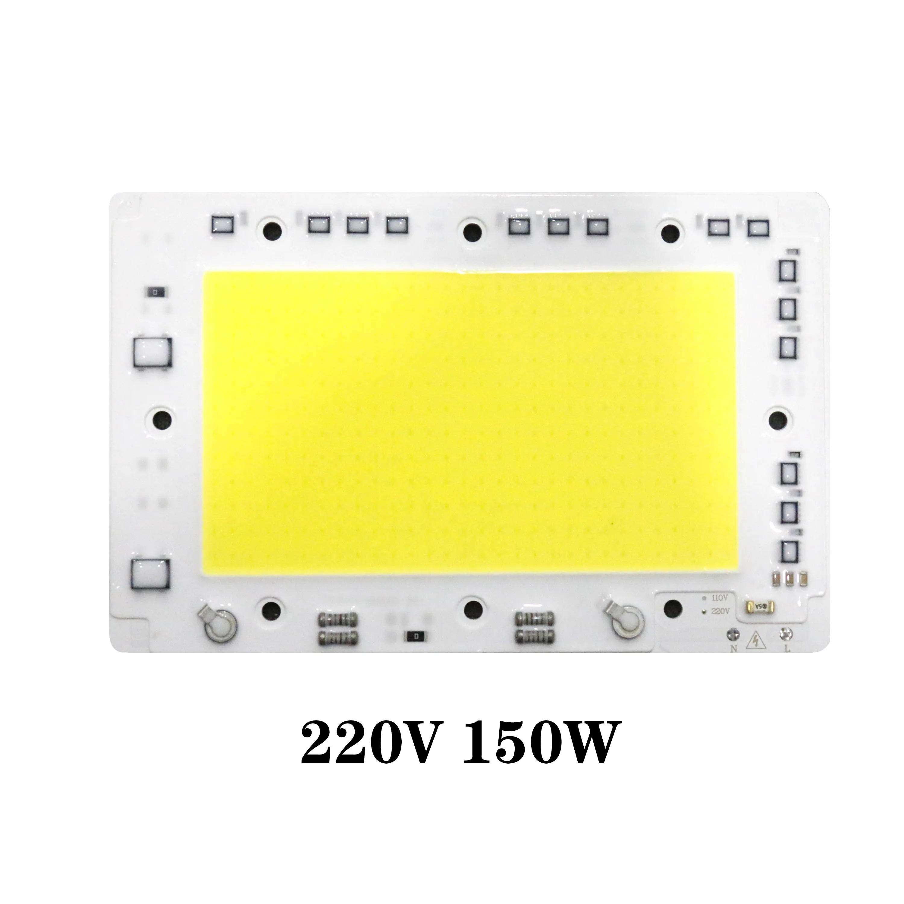 Светодиодный Кристалл Epistar COB лампа умная IC AC220V 30 Вт 50 Вт 100 Вт 150 Вт 200 вт высокий устойчивый к сбоям питания DIY для наружного прожектора прожектор холодный белый
