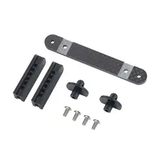 Carbon Fiber Body Posts Mounts for 1/10 RC Crawler Car TRX-4 TRX4 R9UE