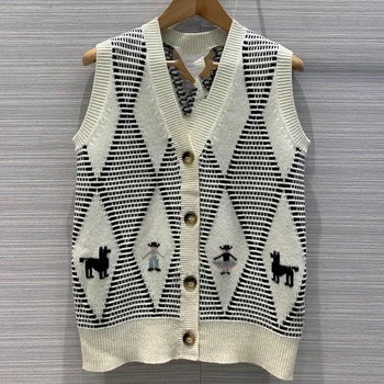 

Women's Cardigan Sweaters Female Short Sweater V Neck Single Breasted Sweater Woman Knitted Cardigan
