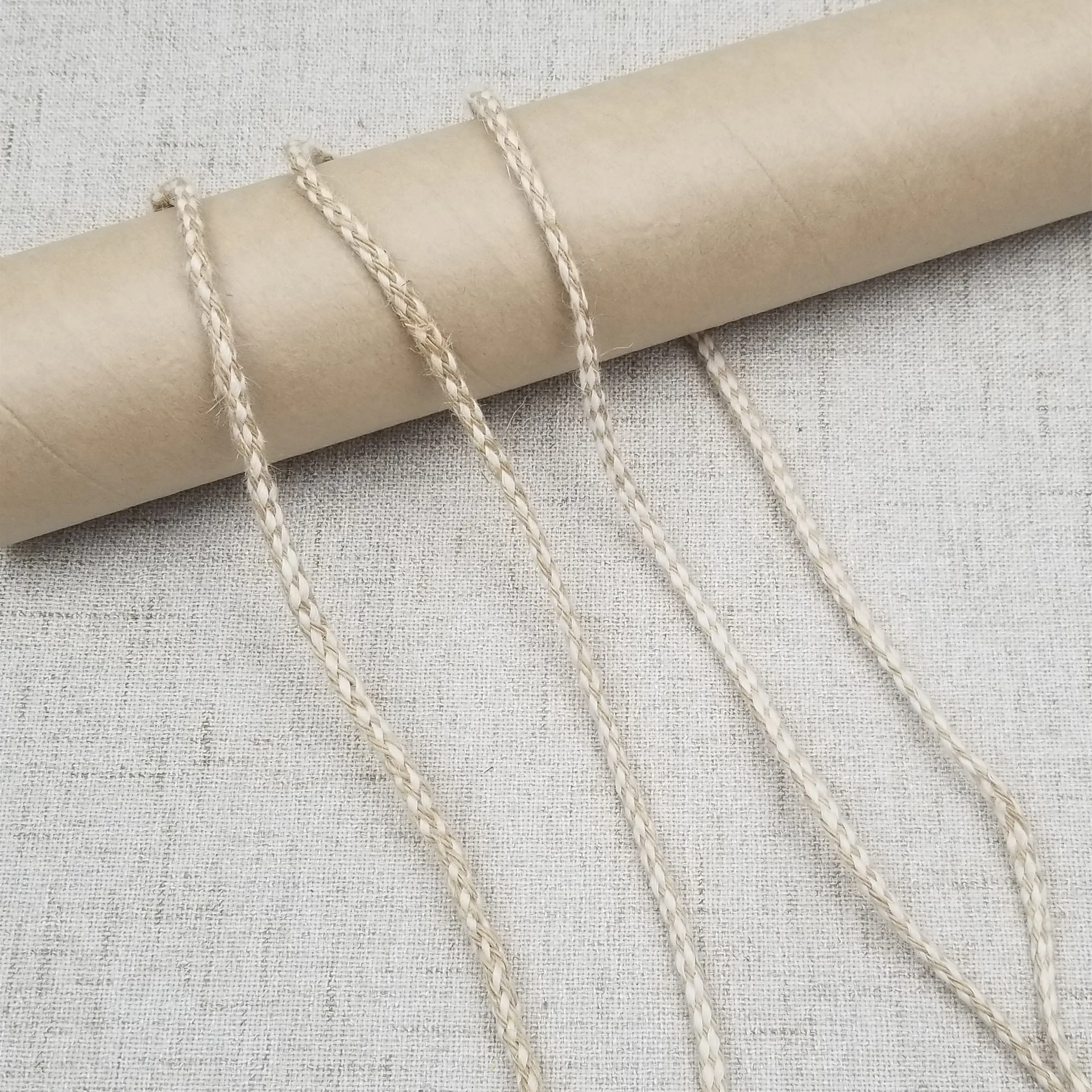 

New Cotton 10M Useful Burlap Hessian Jute Twine Cord Hemp Rope String Gift Packing Strings Event Party Supplies Wedding Decor