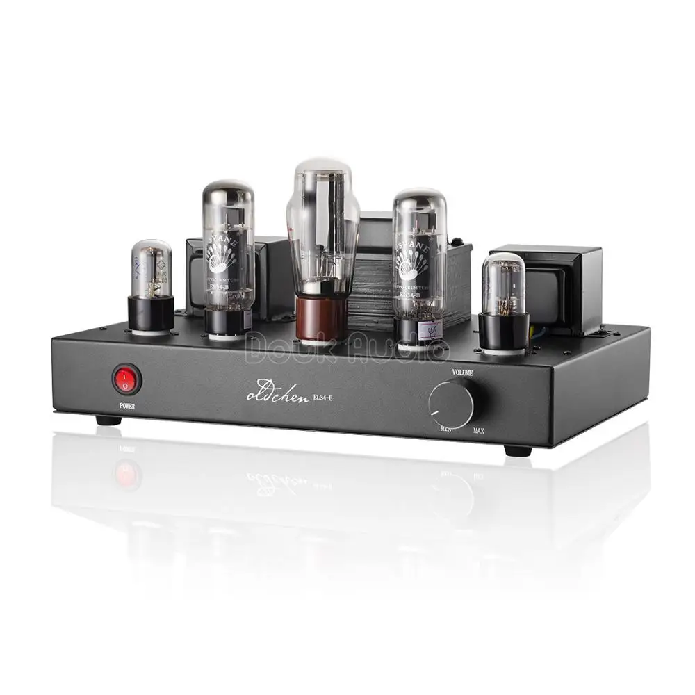 Черный Nobsound 5Z3P Push PSVANE EL34 вакуумный ламповый усилитель 2,0 канальный одноконцевый стерео аудио класса А Hi-Fi Amp - Цвет: Черный