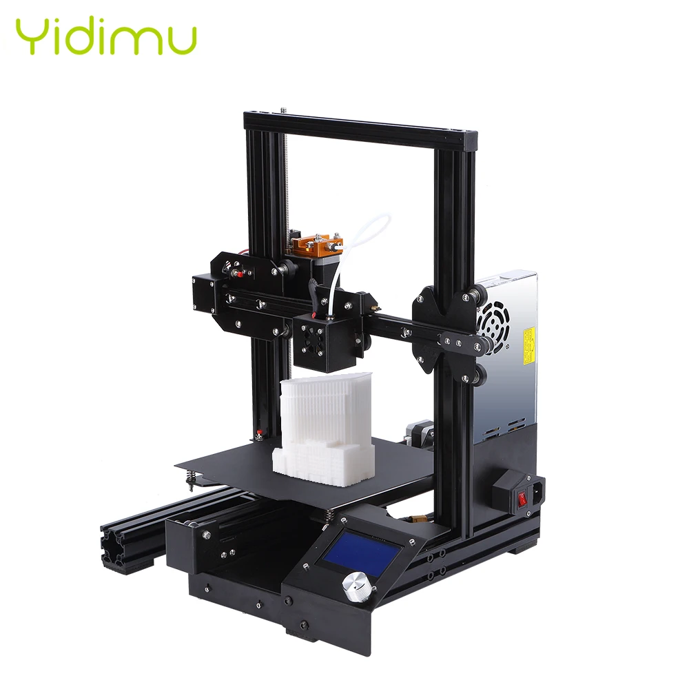 

YIDIMU 3D Printer Open Build Large Print Size 220 * 220 * 250mm Resume Power Failure Printing DIY KIT