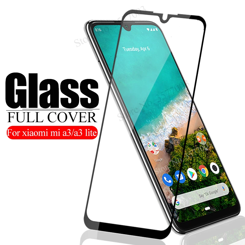Закаленное стекло для xiaomi mi a3 Защитная пленка экрана xia lite a3lite a 3 3a light xio xiaomei