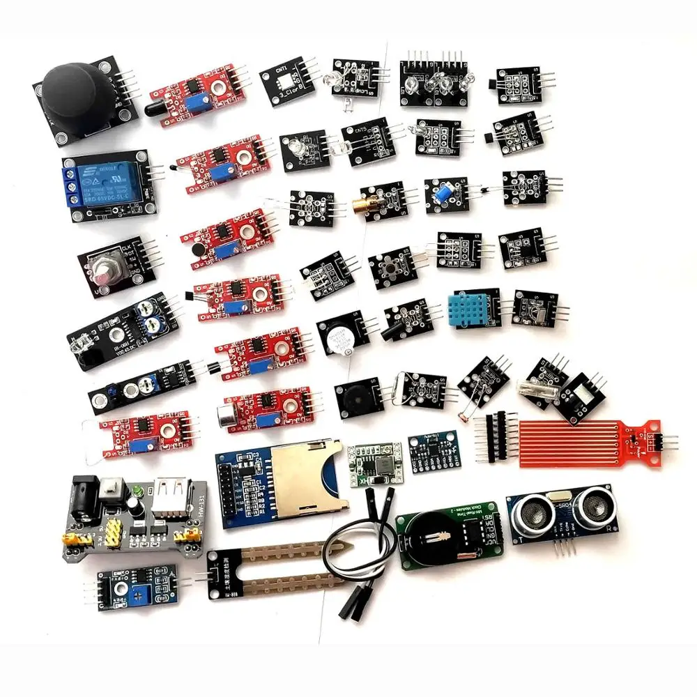 45 в 1 модуль s стартовый набор обучающий сенсор комплект для Arduino|Датчики| |