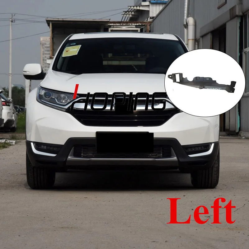 Светодиодный противотуманный светильник на передний бампер, кронштейн для HONDA для CRV RW1 RW2, противотуманный светильник - Цвет: Bracket Left Side