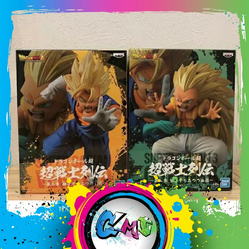 CMT In Stock Origianl Banpresto DRAGONBALL SUPER CHOSENSHIRETSUDEN vol.2 (B:SUPER SAIYAN 3 GOTENKS) (A:SUPER VEGITO) | Игрушки и хобби