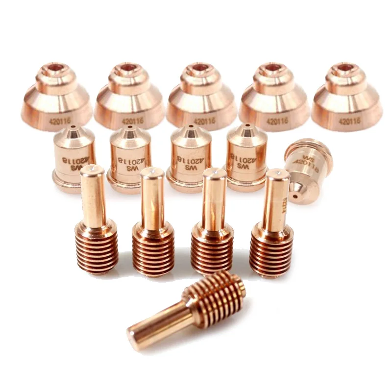 

420118 420120 420116 Plasma Torch Electrode Tips Shield Kit For 30XP 45pcs/Set