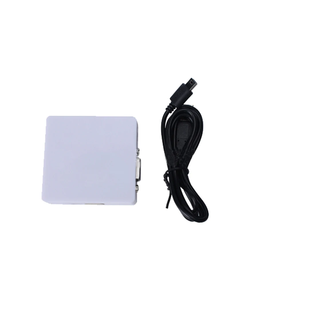 Оригинальный преобразователь HD 1080P с аудио HDMI-совместимый адаптер 2VGA Video Box MINI VGA |