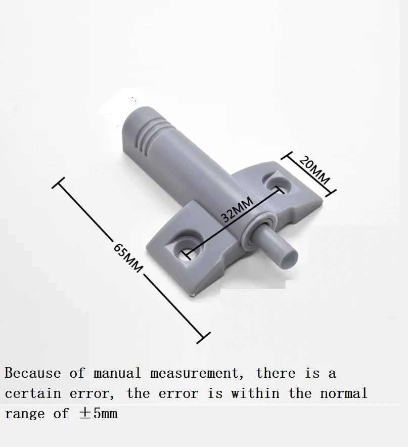 10PCS Furniture door hydraulic muffler damper cabinet door bumper surface mounted silent closet cabinet door damping buffer