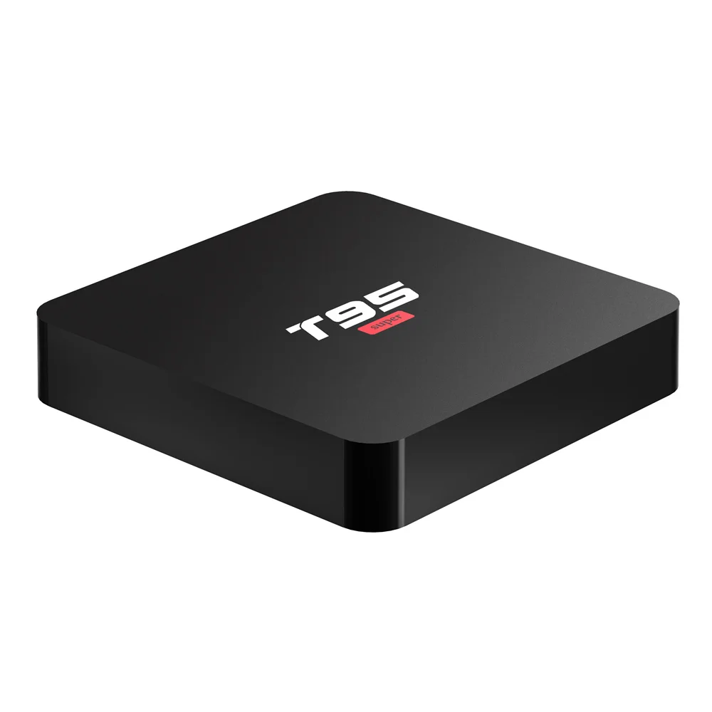 T95 Super 4K Smart tv Box 2+ 16BG Allwinner H3 2 Гб ram 16 Гб rom 2,4G wifi Android 10,0 4K телеприставка 100M LAN 3D moive