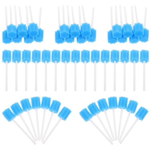 Oral Swabs Mouth Sponge Swab Cleaner Care Baby Cleaning Toothbrush Dental  Sterile Disposable Tongue Swabsticks Infant Tooth