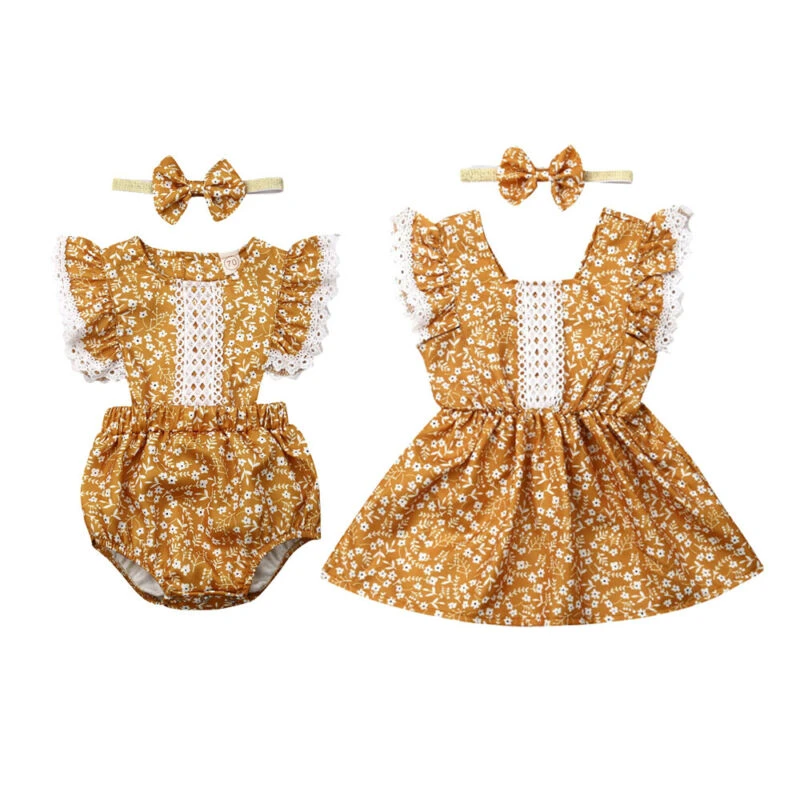 newborn and 4t matching outfits