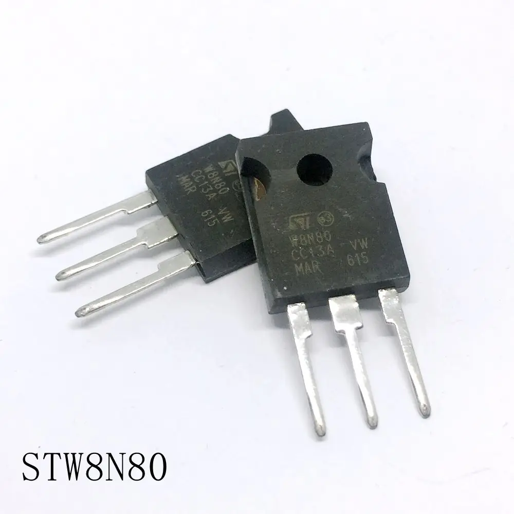 MOS STW8N80 TO-247 8A/800V 10 шт./лот Новинка
