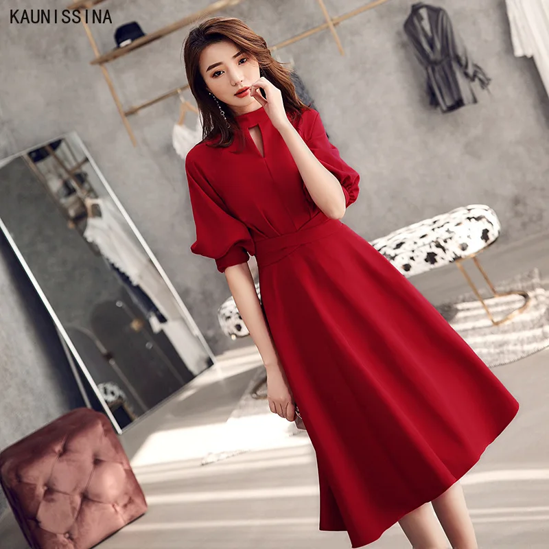Kaunissina Formal Dress Women Elegant 