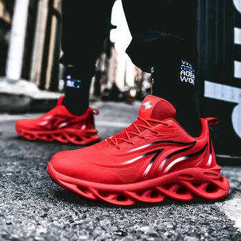 

Hot Sale 2020 Trend Men's Shoes Everyday Casual Shoes Mesh Top Shoes Shock Absorption Shoes Fashion Shoes Large Size 39-46