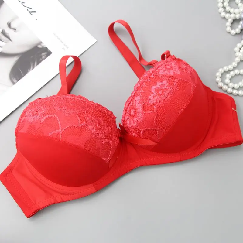 حمالات صدر مقاس كبير للنساء ملابس داخلية بدون خياطة مع وسادات DE Cup Bralette حمالة صدر رافعة للصدر ملابس داخلية سترة لاسلكية BH