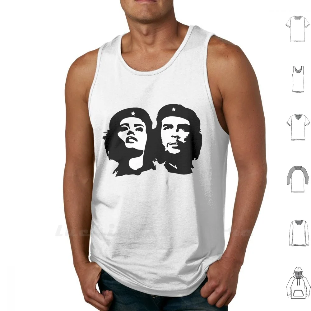 Che Guevara и нтама Тамара Bunke женщина которая любит 1 майки жилет без рукавов El дешевые