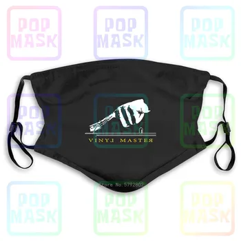 

Dust Mask with Filter Vinyl Master Dj Plattenspielen Technics Music Club Dance Washable Reusable Mask