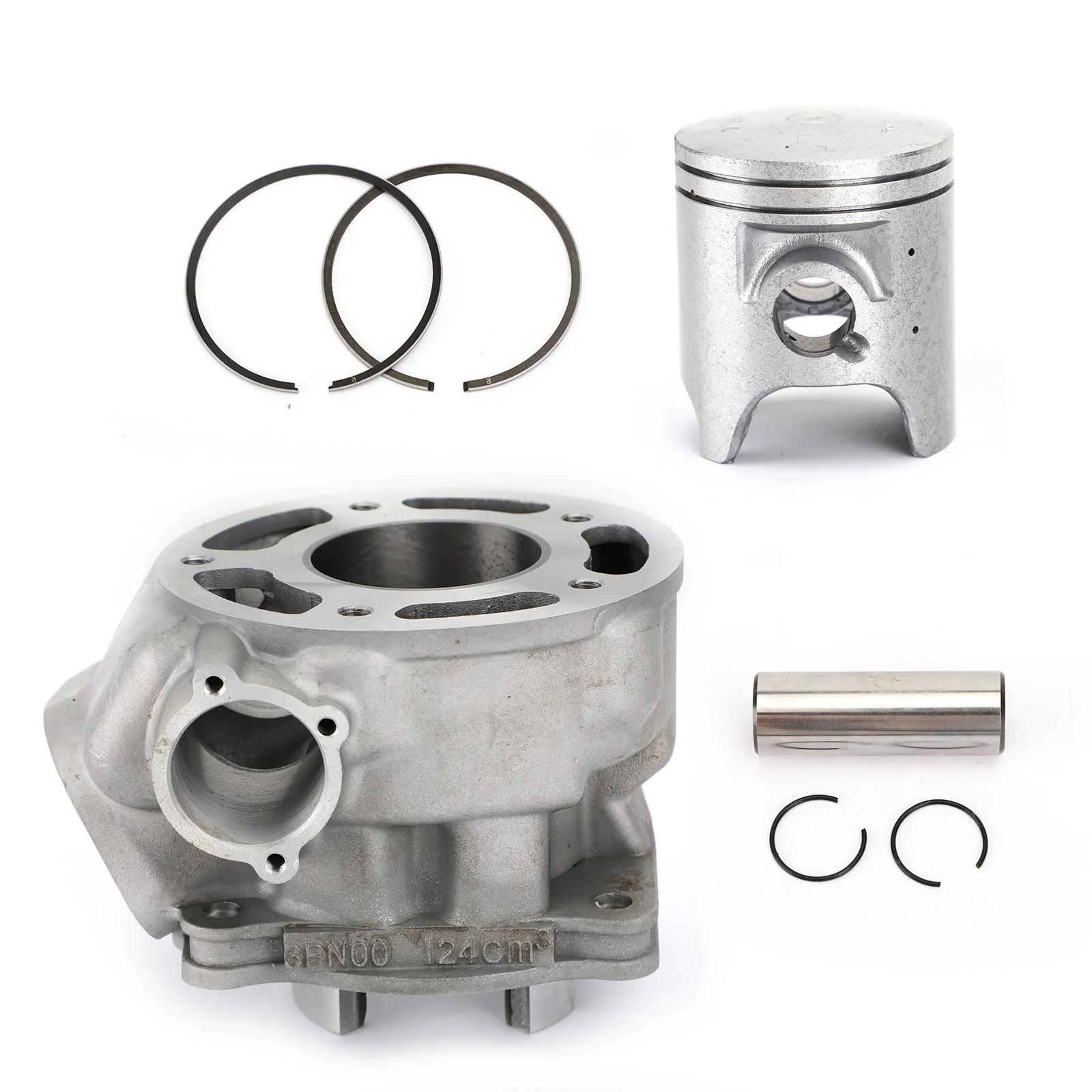 Areyourshop Kit Pistone Cilindro Cilindro Per Yamaha Tzr 125 1987 1988 1989 1990 1991 1992