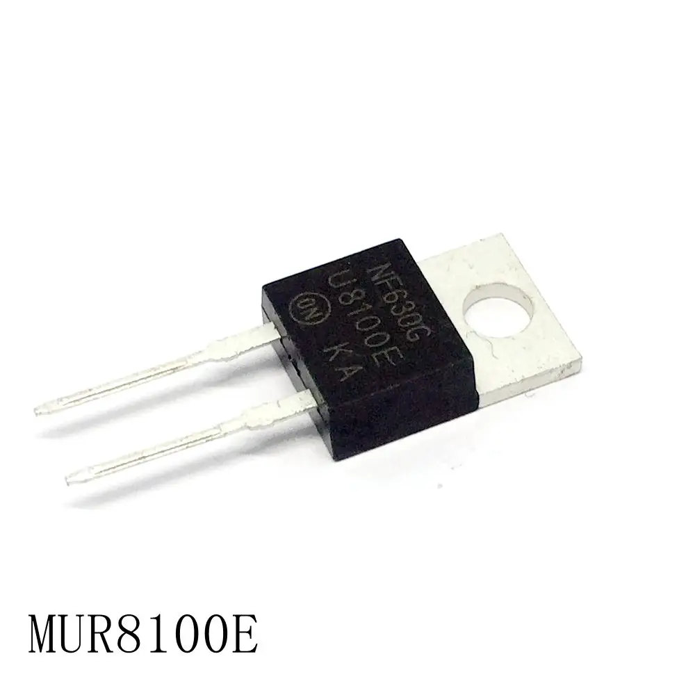 Быстродействующие выпрямительные диоды MUR8100E TO-220-2 8A/1000V 10 шт./лот новинка на