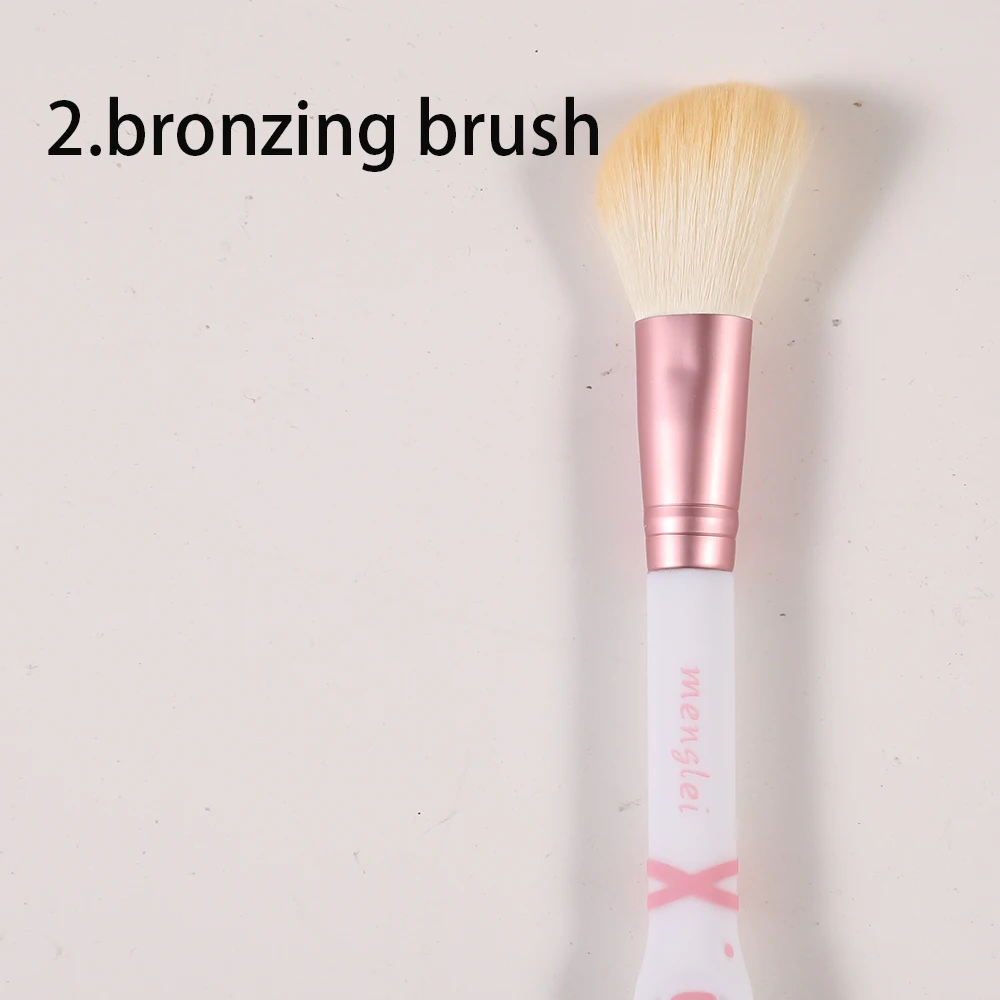 High Quality Makeup Brushes Set With Case 7PCS Make up Brush Travel Box Face Eyelash Lip 5