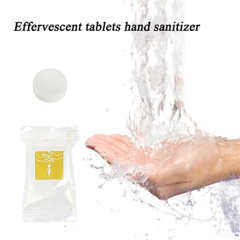 

5pc Anti Germs Effervescent Tablets Hand Sanitizer Foam Super Clean Power Strong Disinfect Hand Cleaning Tablets Dropship TSLM1