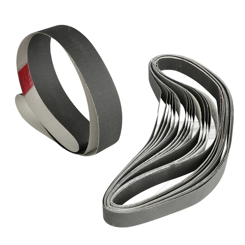 Sanding belts 15PCS 1 Inch X 30 Inch 600/800/1000 Grit Sanding Belts Grinding Polishing Aluminum Oxide