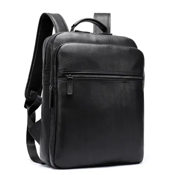 

Backpack Men's Backpack Men Genuine Leather Backpacks For Teenagers Luxury Designer Large Capacity Laptop Bag Male Travel Bags
