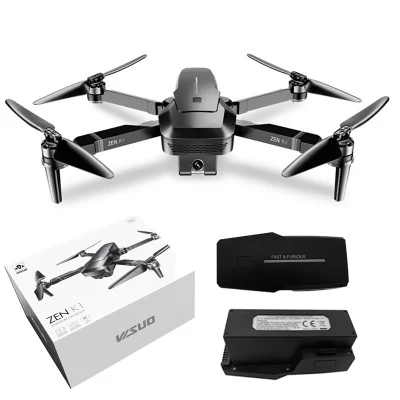 2B With Original Box VISUO ZEN K1 Радиоуправляемый Дрон 5G wifi gps Бесщеточный 4K двойная камера 28 минут время полета красота фильтр рисунок Радиоуправляемый квадрокоптер Дрон - Цвет: 2B With Original Box