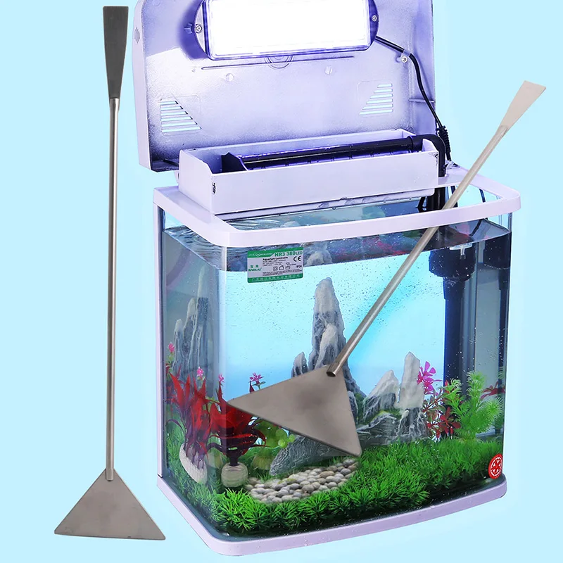 Инструмент для очистки аквариума устройство из нержавеющей стали выравнивания