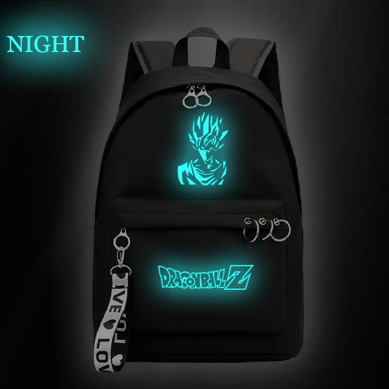 girls school bag 7 Женские рюкзаки plecak школьный рюкзак для девочек Сумка Dragon Ball Z Bookbag Женская дорожная сумка для ноутбука черный Mochilas Escolar светящийся - Цвет: girls school bag 7