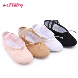 Ballet shoes for dancing hildren Kids Girls Woman Pointe Shoes Dance High Quality Ballerina Practice Canvas Shoes For Ballet