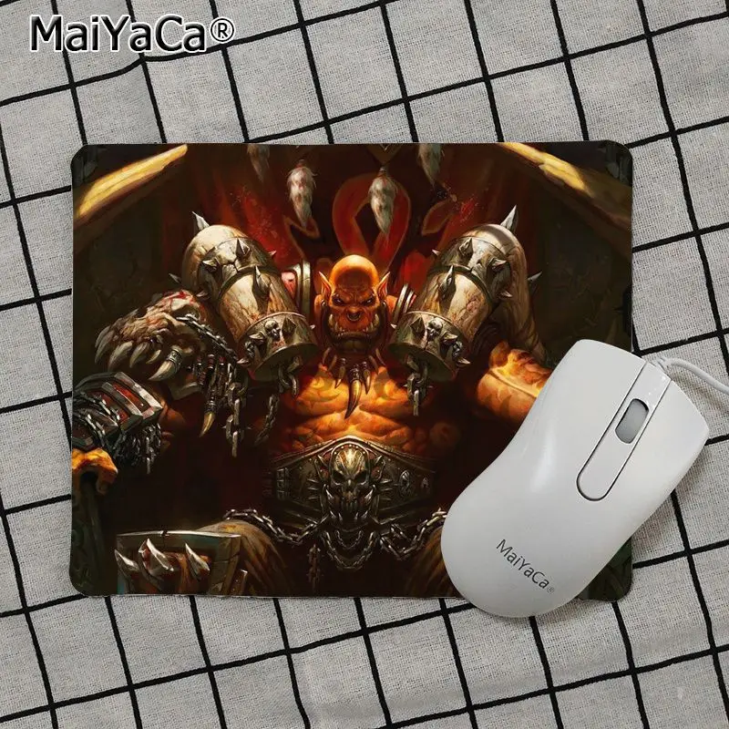 No Lock Edge25x29cm Maiya, высокое качество, Hearthstone hero, прочный резиновый коврик для мыши,,, игровой коврик для мыши - Цвет: No Lock Edge25x29cm
