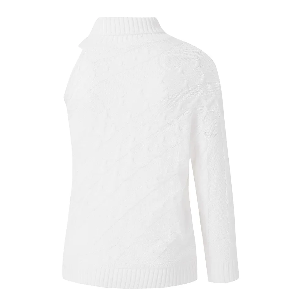 Off Single Shoulder Women Sweaters