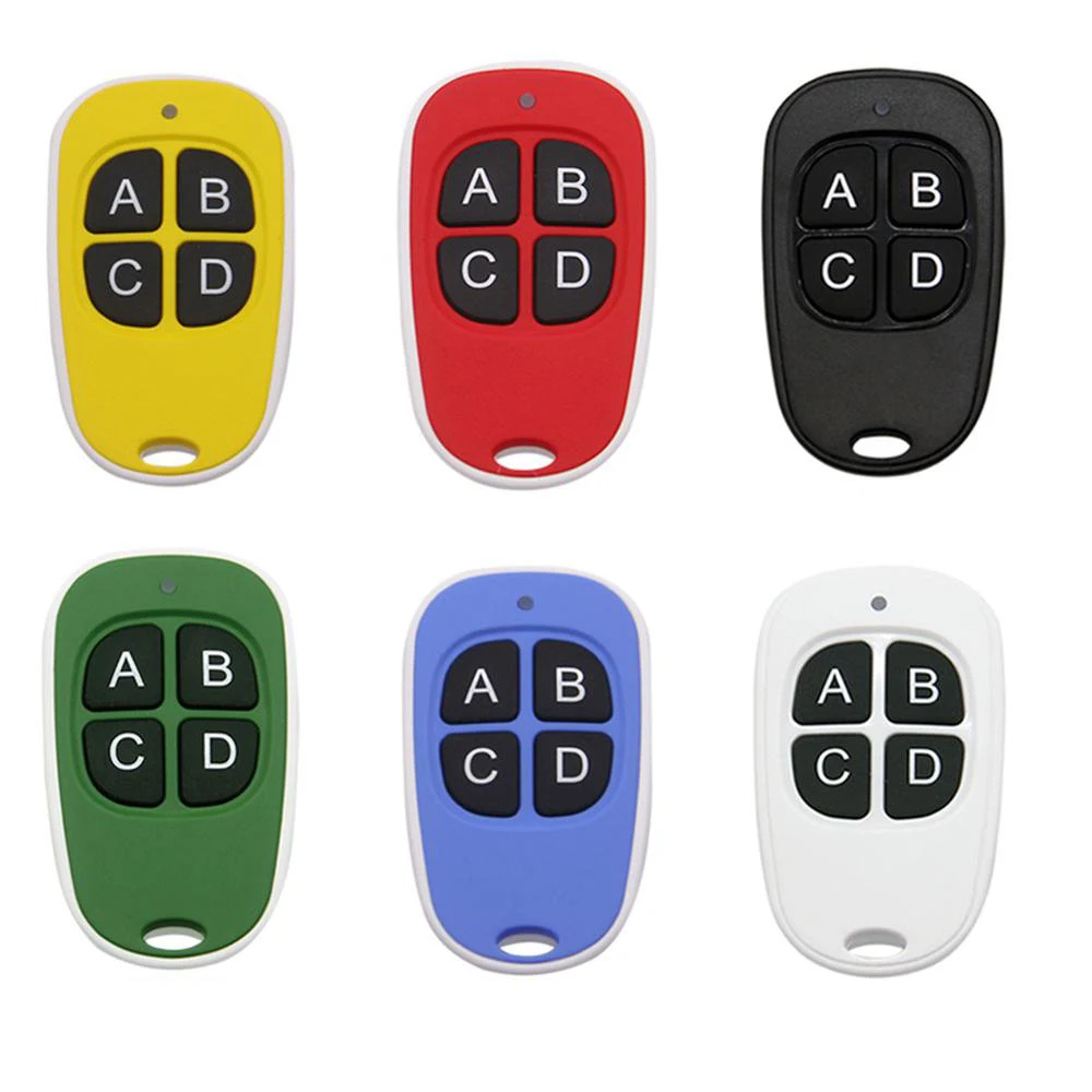 433mhz Door Remote Control Universal 4 Keys Copy Garage Remote Control