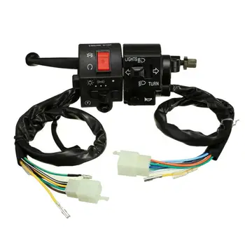 

2PCS Motorcycle Handlebar Lever Switch for Suzuki King GN125 Left Right Handlebar Headlight Switch Horn Starts