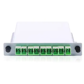 

1X8 SC APC splitter Fiber Optical Box FTTH PLC Splitter box with 1X8 Planar waveguide type Optical splitter