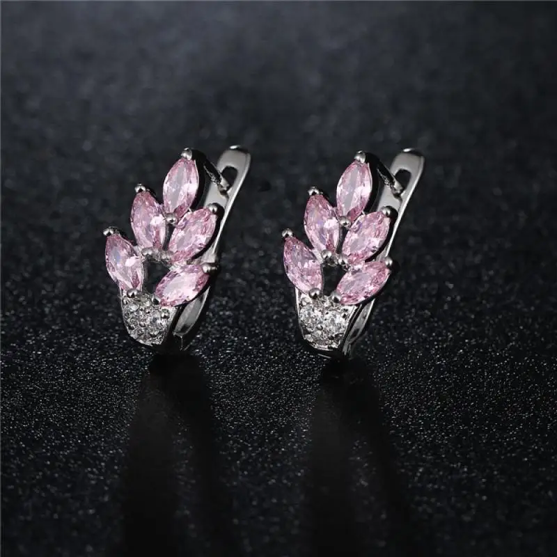 Круглые серьги,, 6 цветов, серьги-кольца с кубическим цирконием ААА